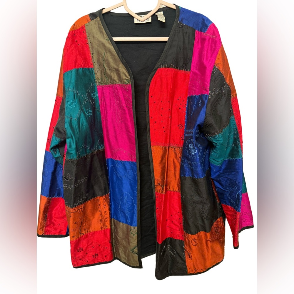 Chico’s Multi Patchwork Jacket - image 1